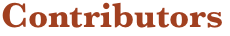 Contributors